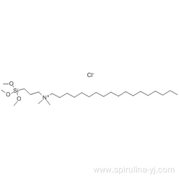 1-Octadecanaminium,N,N-dimethyl-N-[3-(trimethoxysilyl)propyl]-, chloride (1:1) CAS 27668-52-6